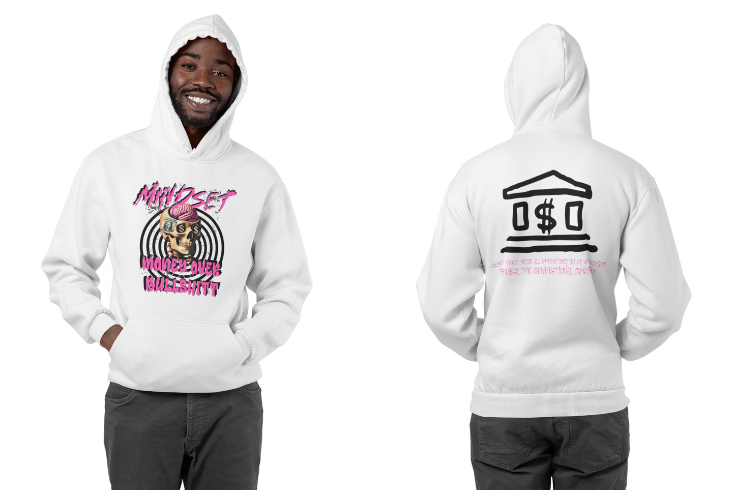 Mindset Money Over BS Hoodie