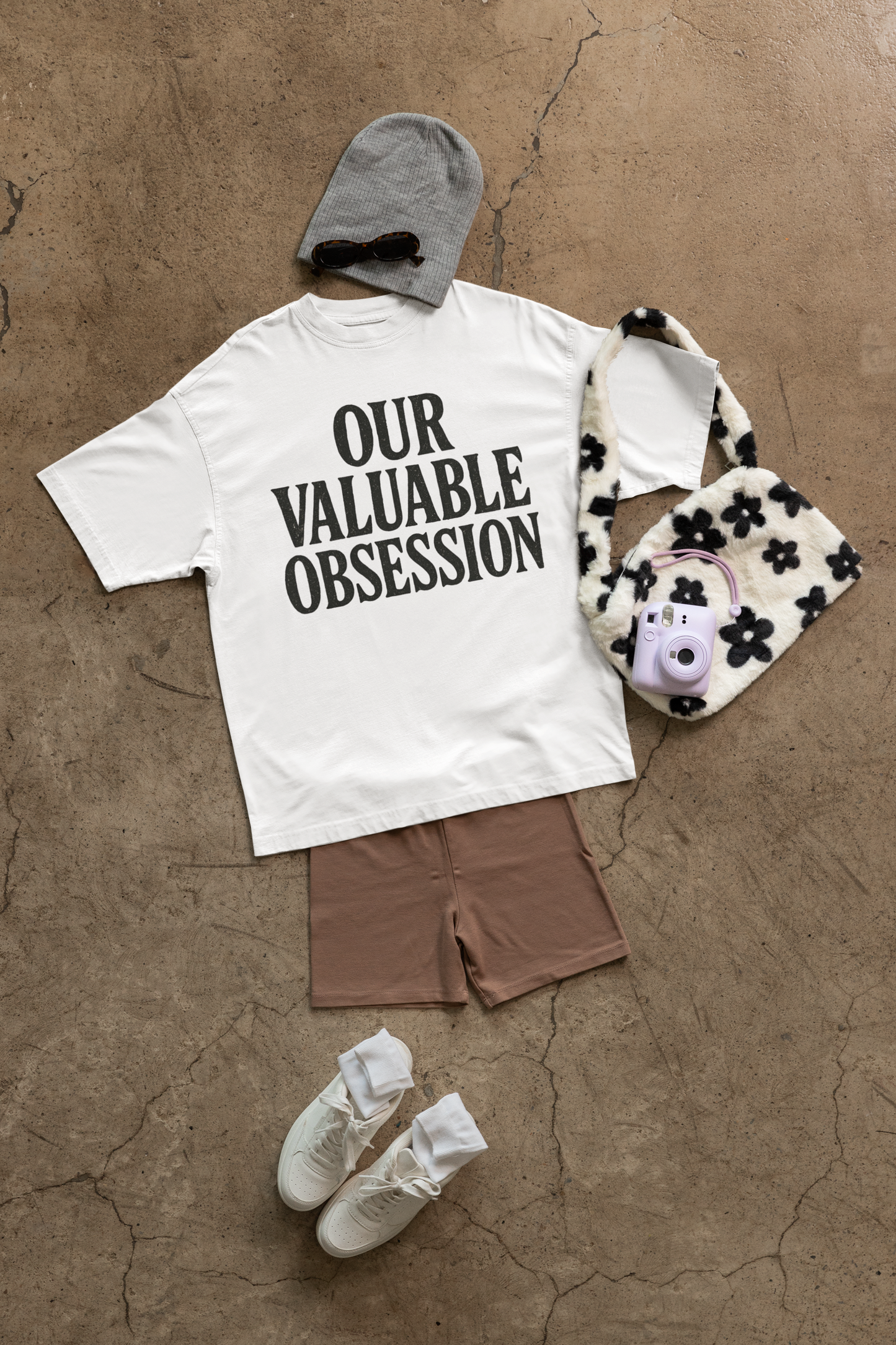Our Valuable Obsession Oversized Tee