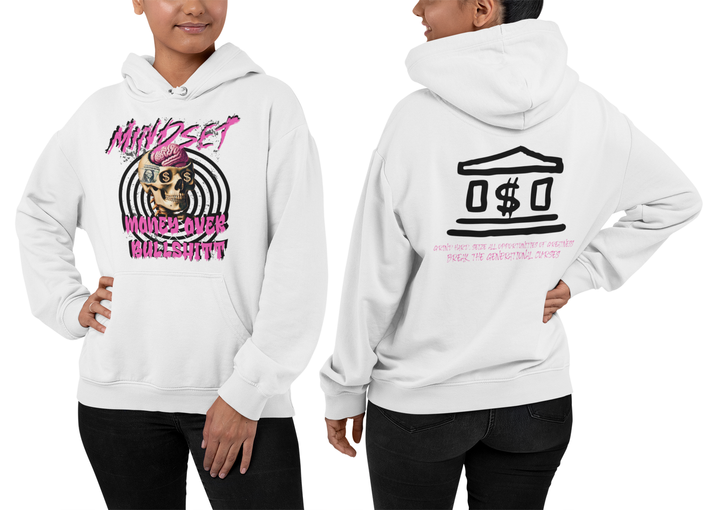Mindset Money Over BS Hoodie