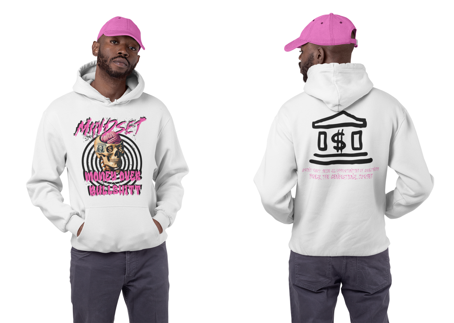 Mindset Money Over BS Hoodie