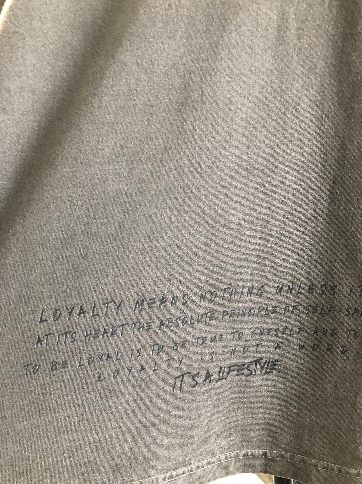 Loyal Family Ties Vintage Acid Washed Premium Heavy Gildan T-Shirt