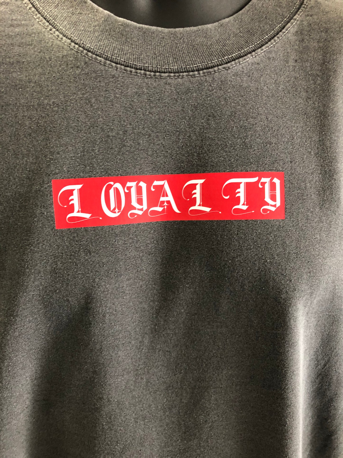 Loyal Family Ties Vintage Acid Washed Premium Heavy Gildan T-Shirt