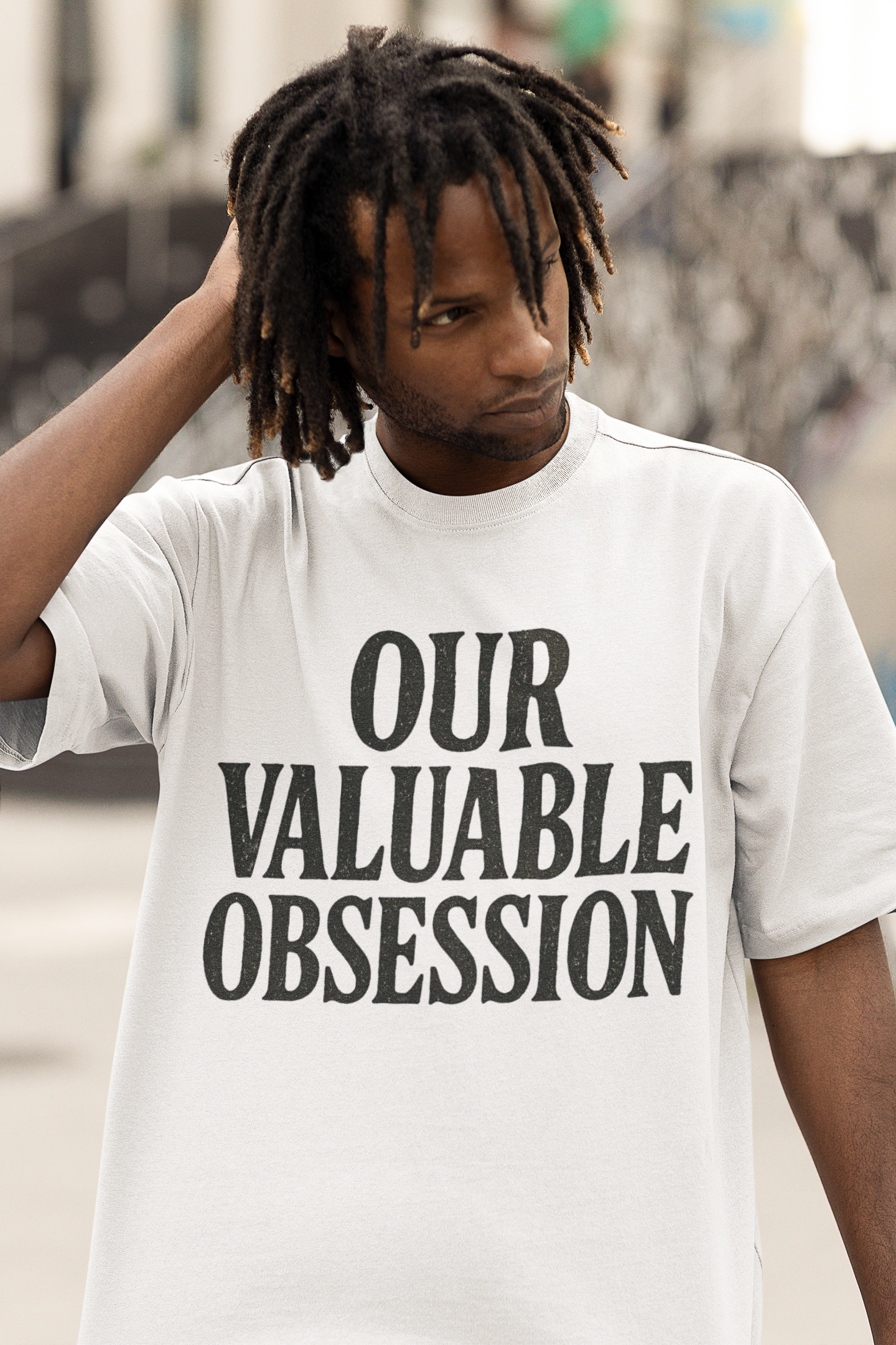 Our Valuable Obsession Oversized Tee