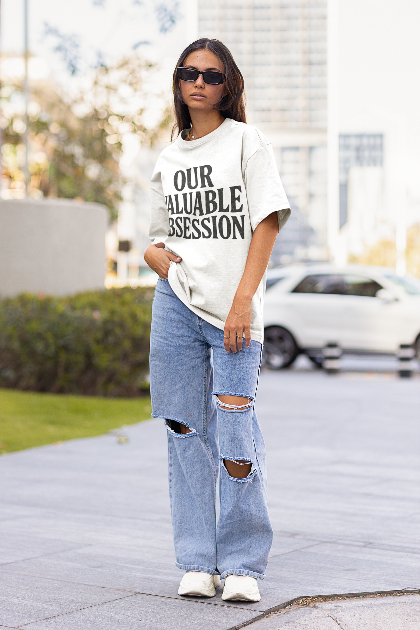 Our Valuable Obsession Oversized Tee