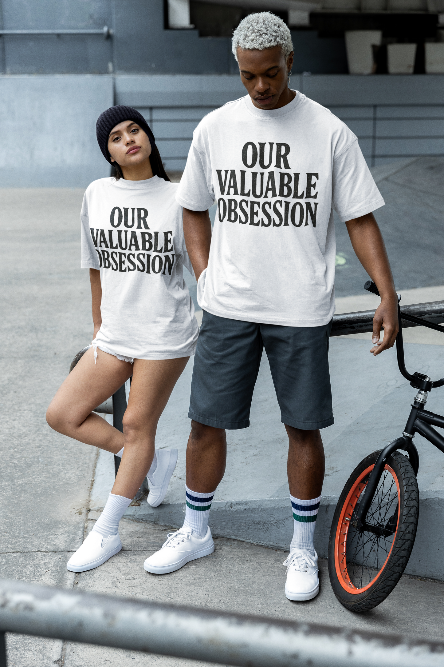 Our Valuable Obsession Oversized Tee