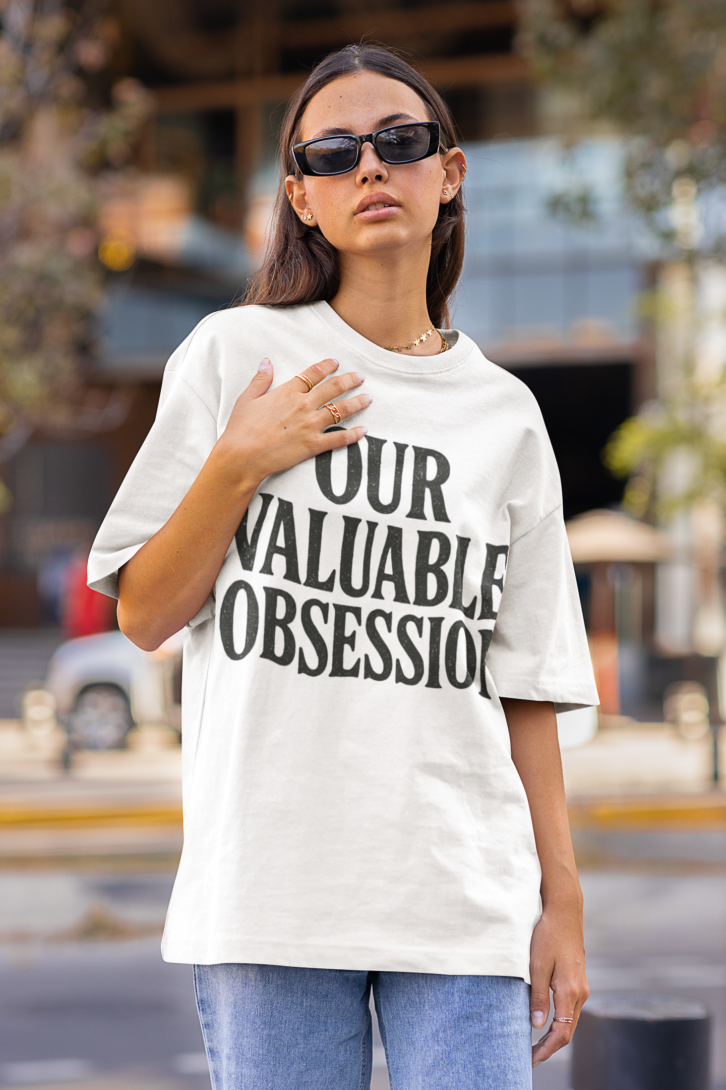 Our Valuable Obsession Oversized Tee