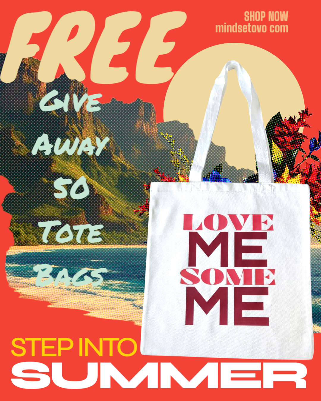 LOVE ME SOME ME TOTE BAG