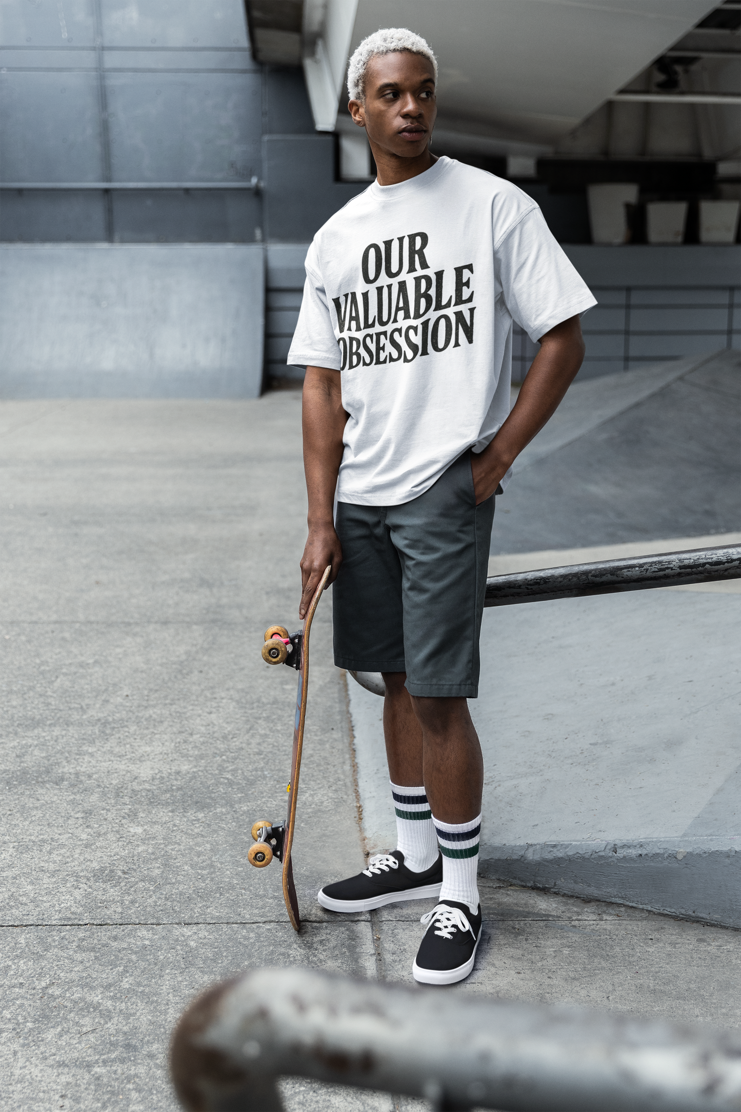 Our Valuable Obsession Oversized Tee